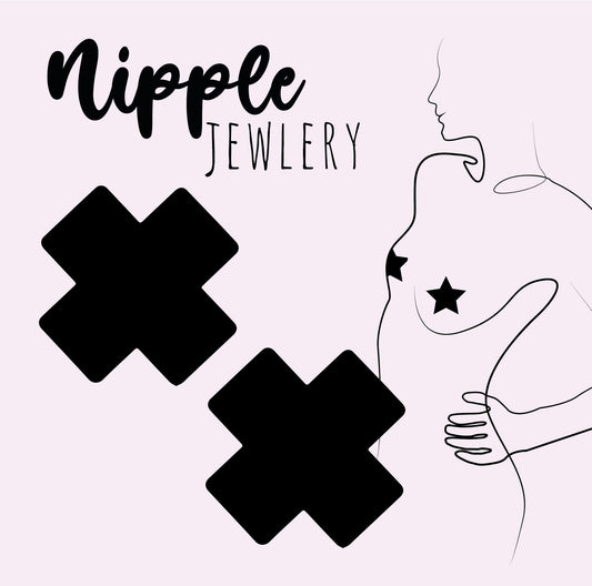Nipple jewelry - Black XFACTOR